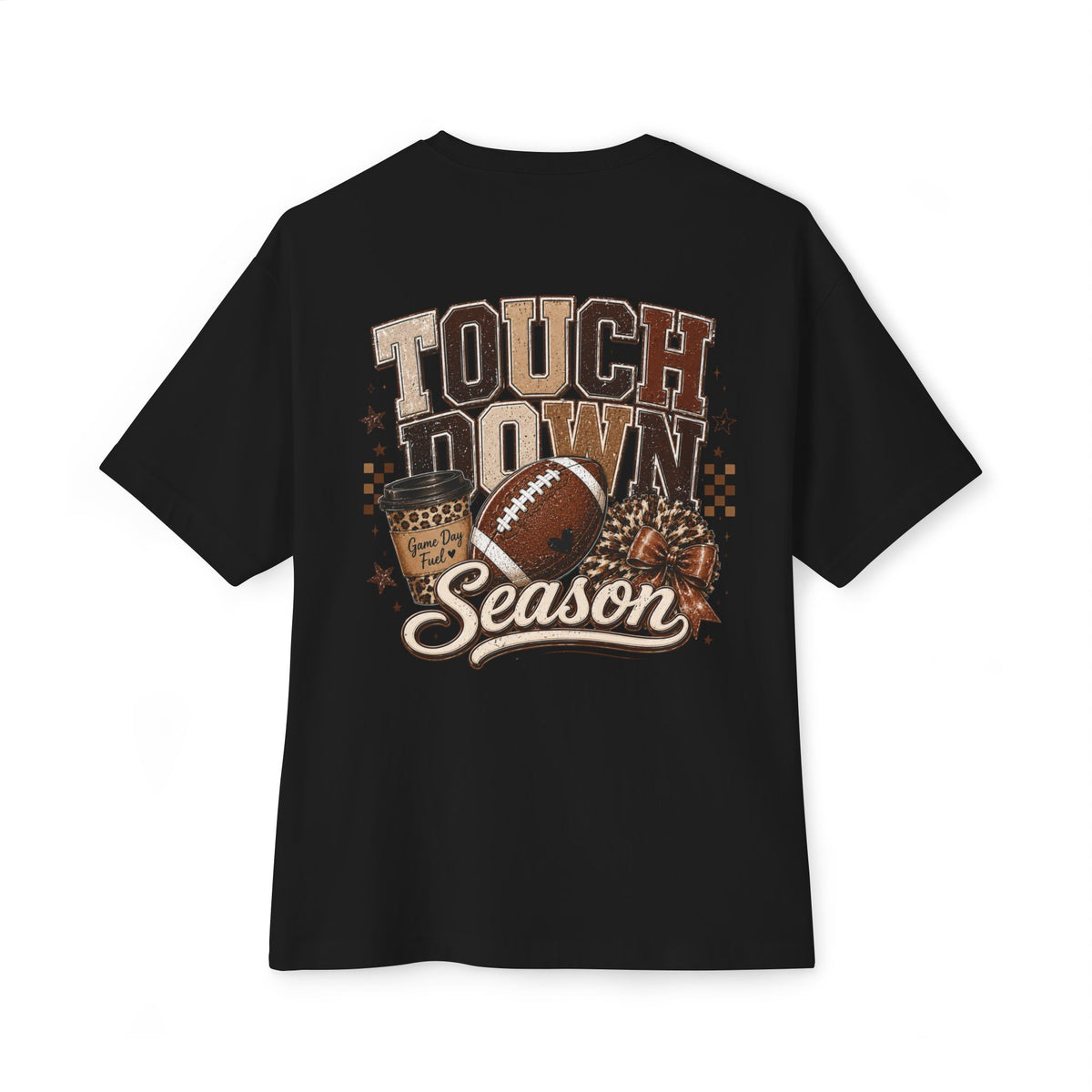 Touchdown Season Football Tee — Vintage Game Day Shirt