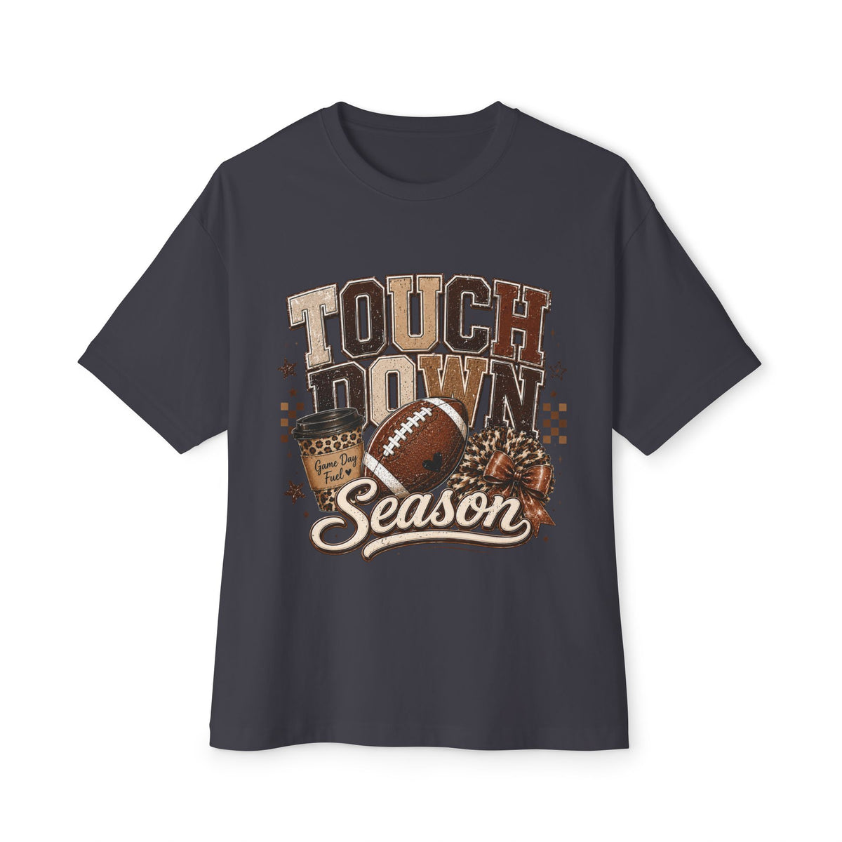 Touchdown Season Football Tee — Vintage Game Day Shirt