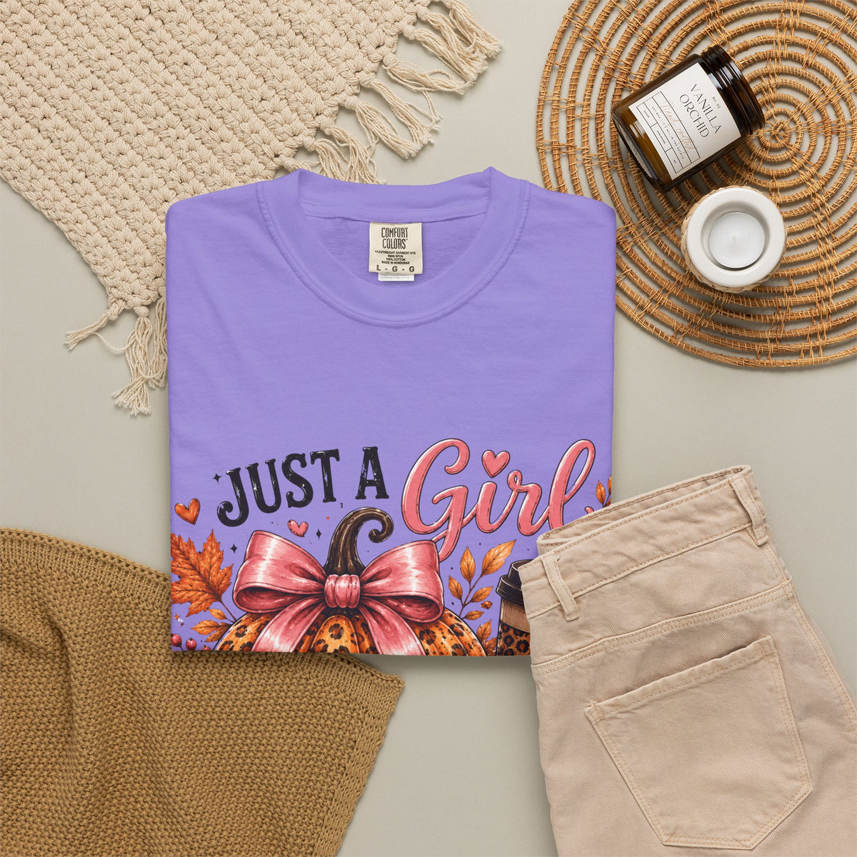 Just A Girl Who Loves Fall T-Shirt