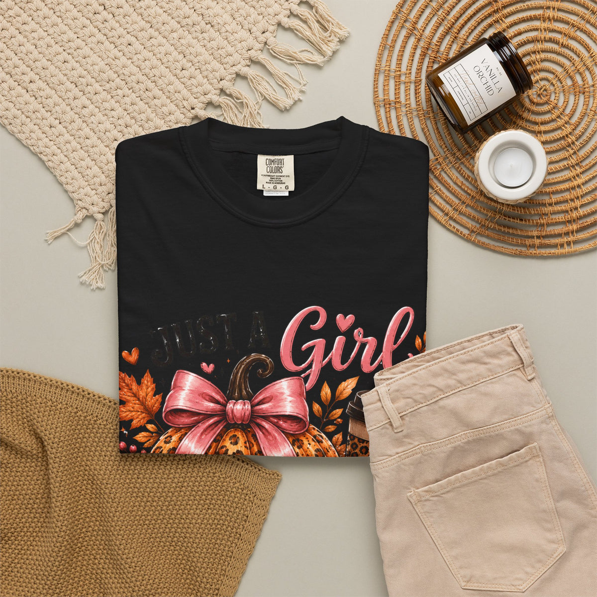Just A Girl Who Loves Fall T-Shirt