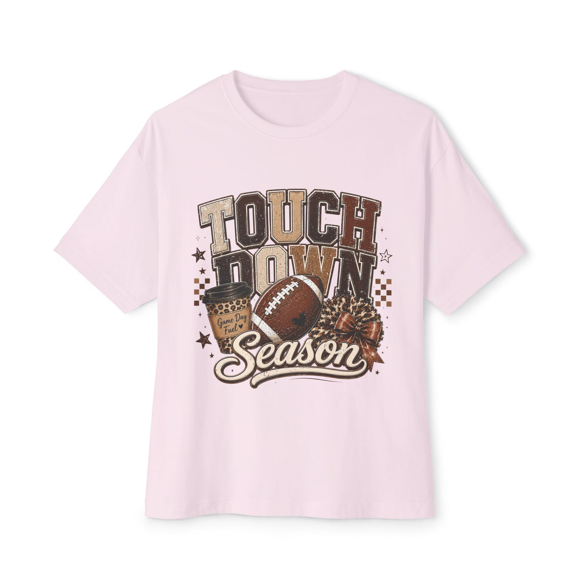 Touchdown Season Football Tee — Vintage Game Day Shirt