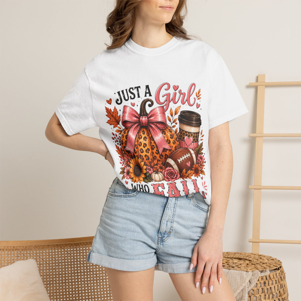 Just A Girl Who Loves Fall T-Shirt