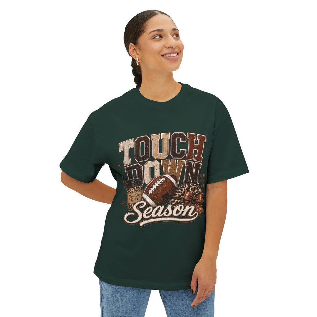 Touchdown Season Football Tee — Vintage Game Day Shirt