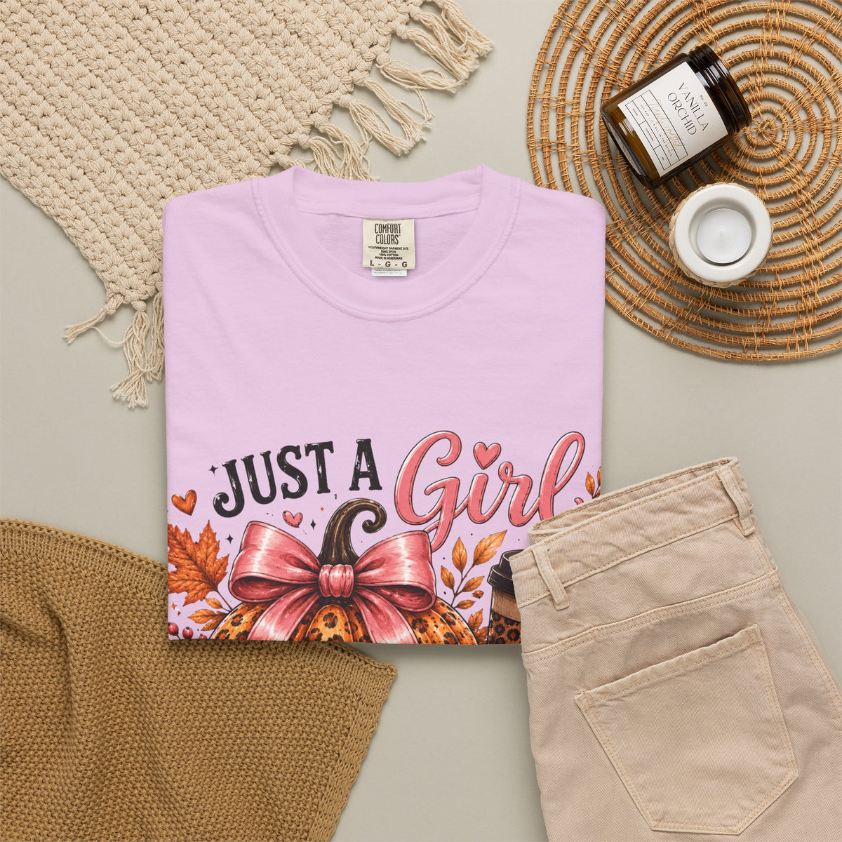 Just A Girl Who Loves Fall T-Shirt
