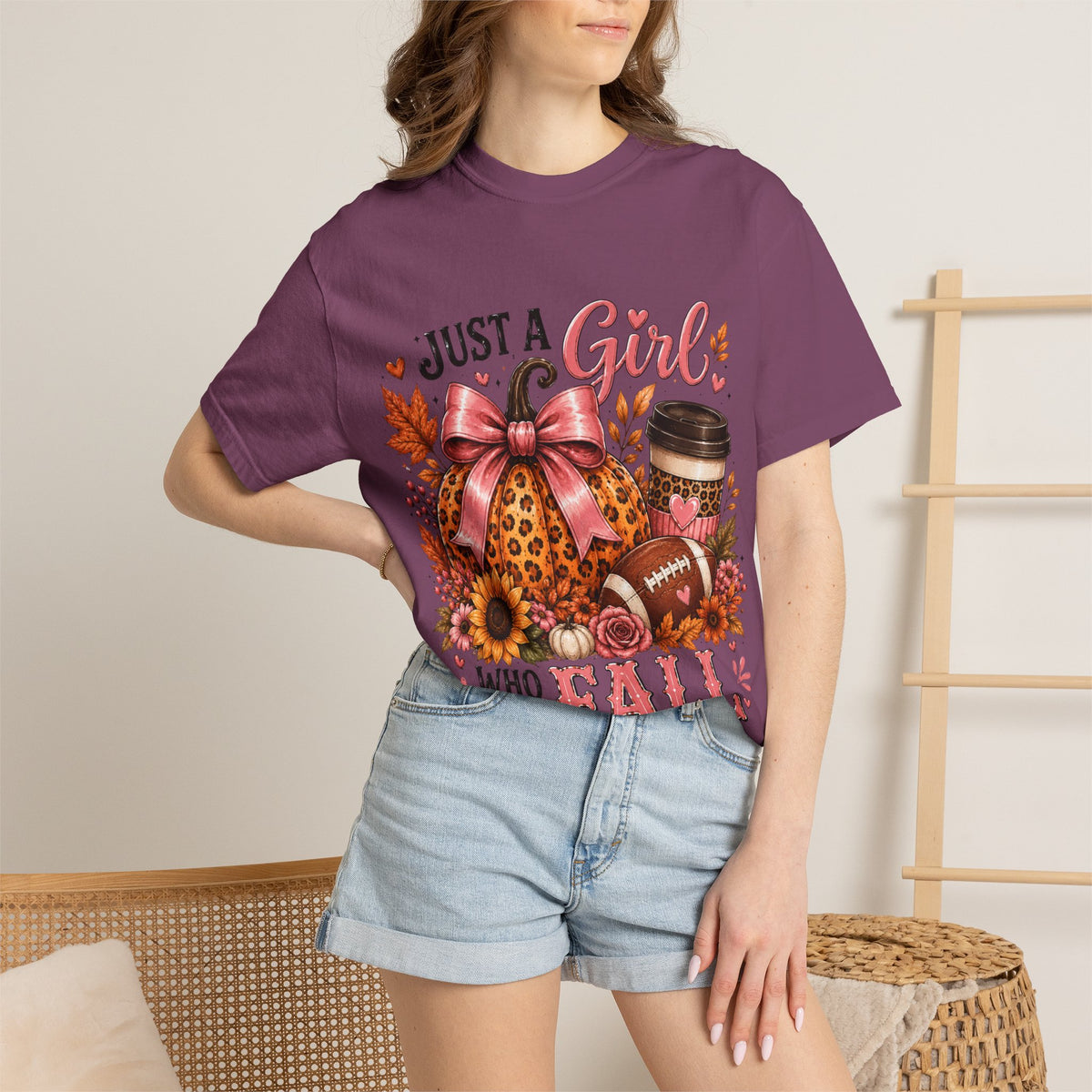 Just A Girl Who Loves Fall T-Shirt