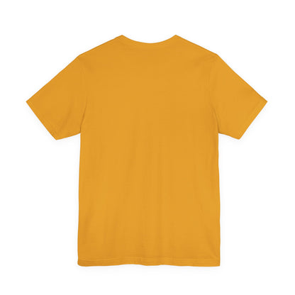 Spooky Window Halloween Tee — Ghost, Pumpkins & Plaid Fall Shirt