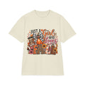 Fall Graphic T‑Shirt — "Just a Girl Who Loves Fall" Pumpkin Plaid Tee
