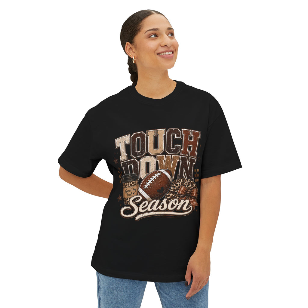 Touchdown Season Football Tee — Vintage Game Day Shirt