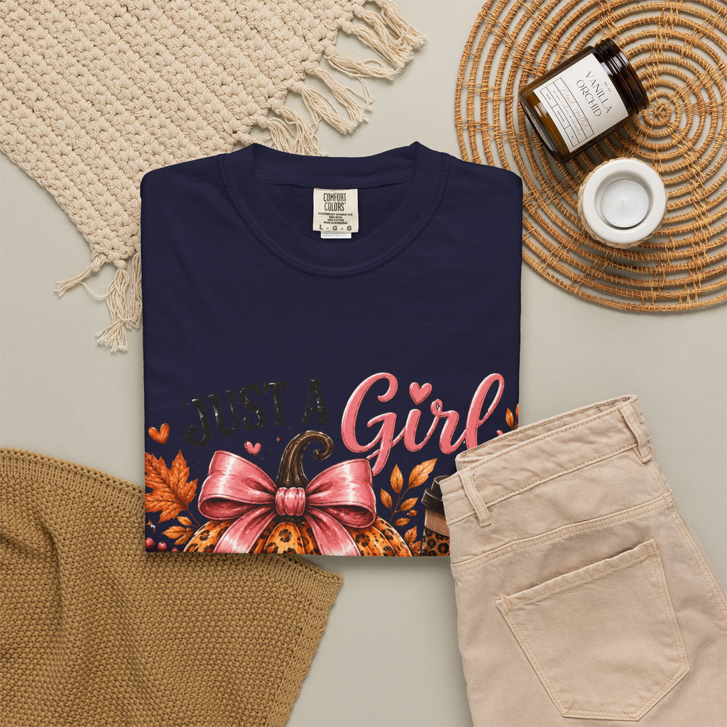Just A Girl Who Loves Fall T-Shirt