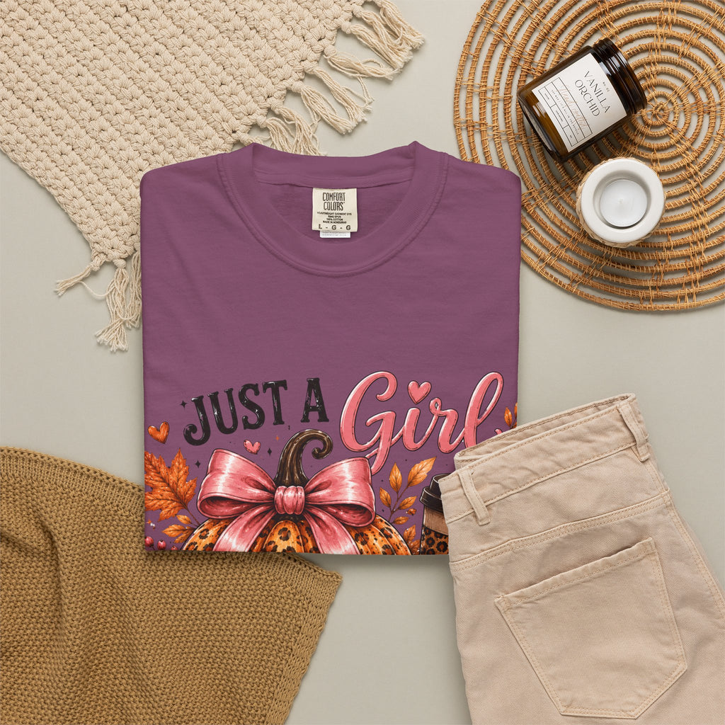 Just A Girl Who Loves Fall T-Shirt