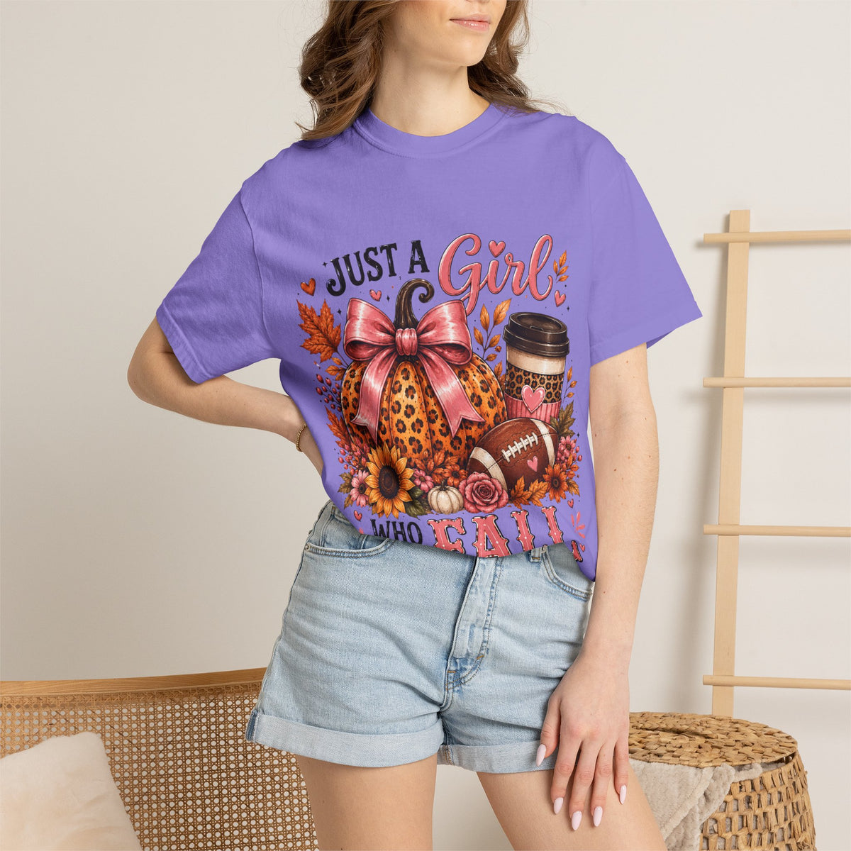 Just A Girl Who Loves Fall T-Shirt