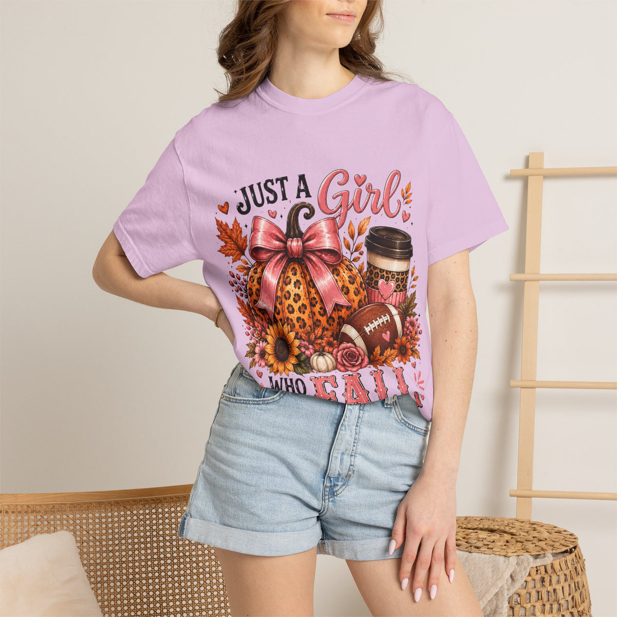 Just A Girl Who Loves Fall T-Shirt