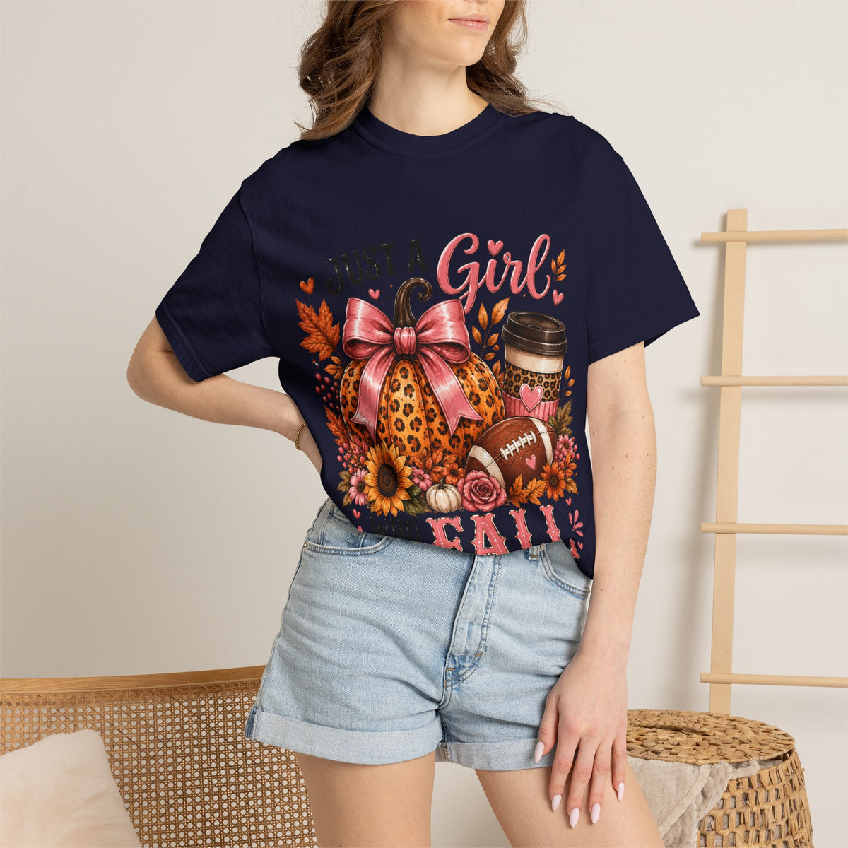 Just A Girl Who Loves Fall T-Shirt