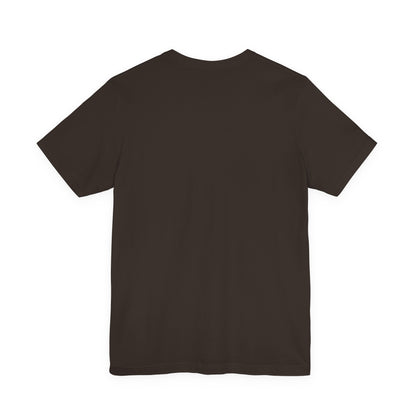 Spooky Window Halloween Tee — Ghost, Pumpkins & Plaid Fall Shirt